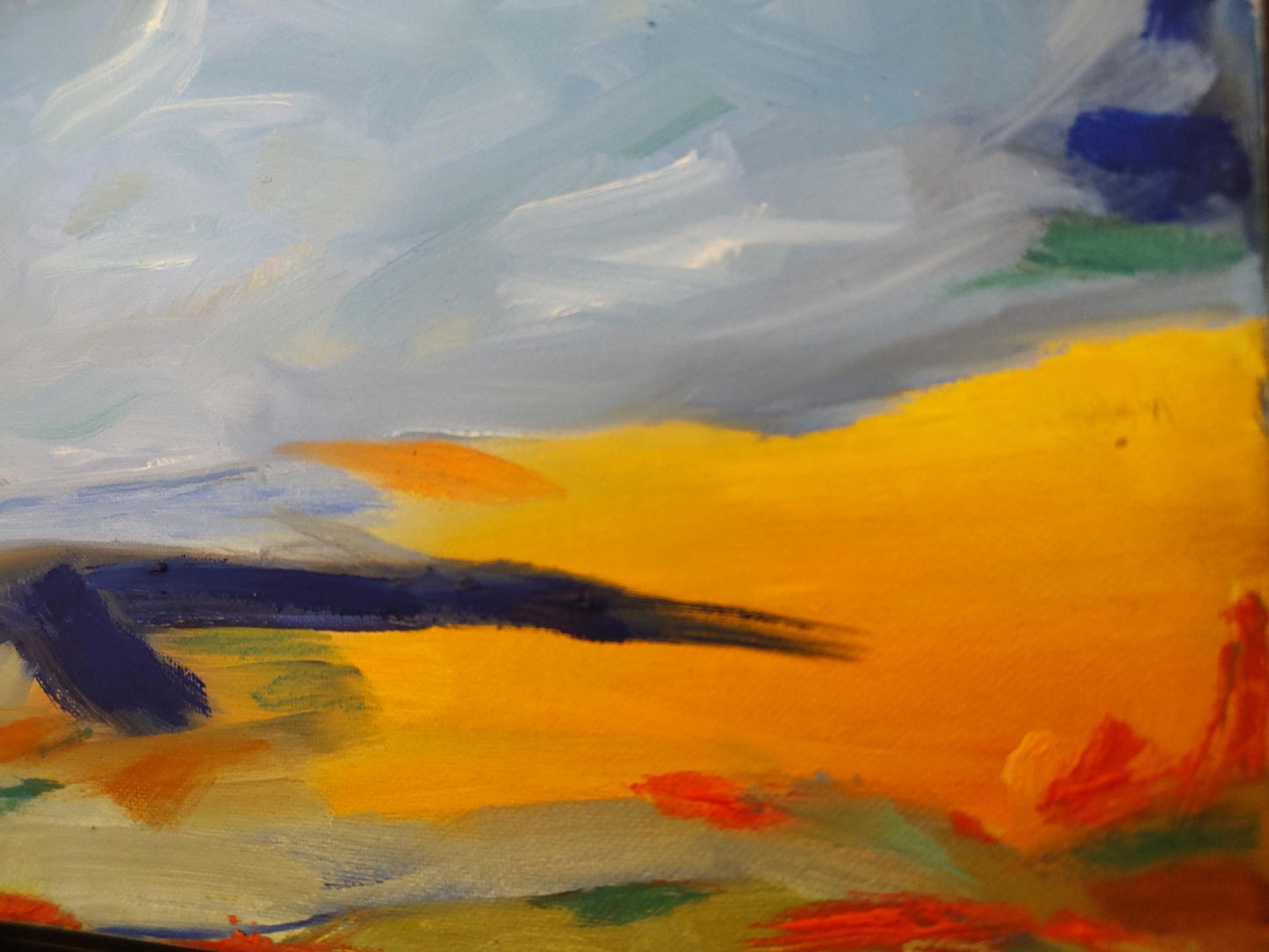 Point Reyes Sky Trail Loop - 8x10 - Oil on Canvas - Gallery Exhibit