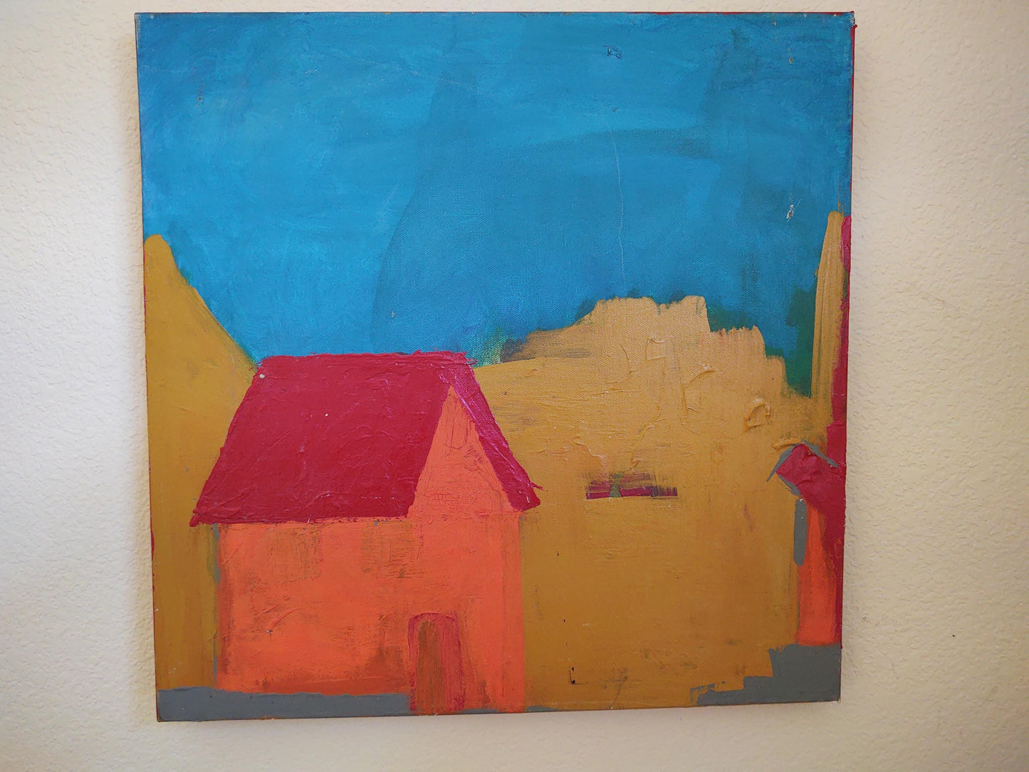 V Little Red Shed- Watmaugh Rd. 20 x 20 x 1.5 Oil on Canvas