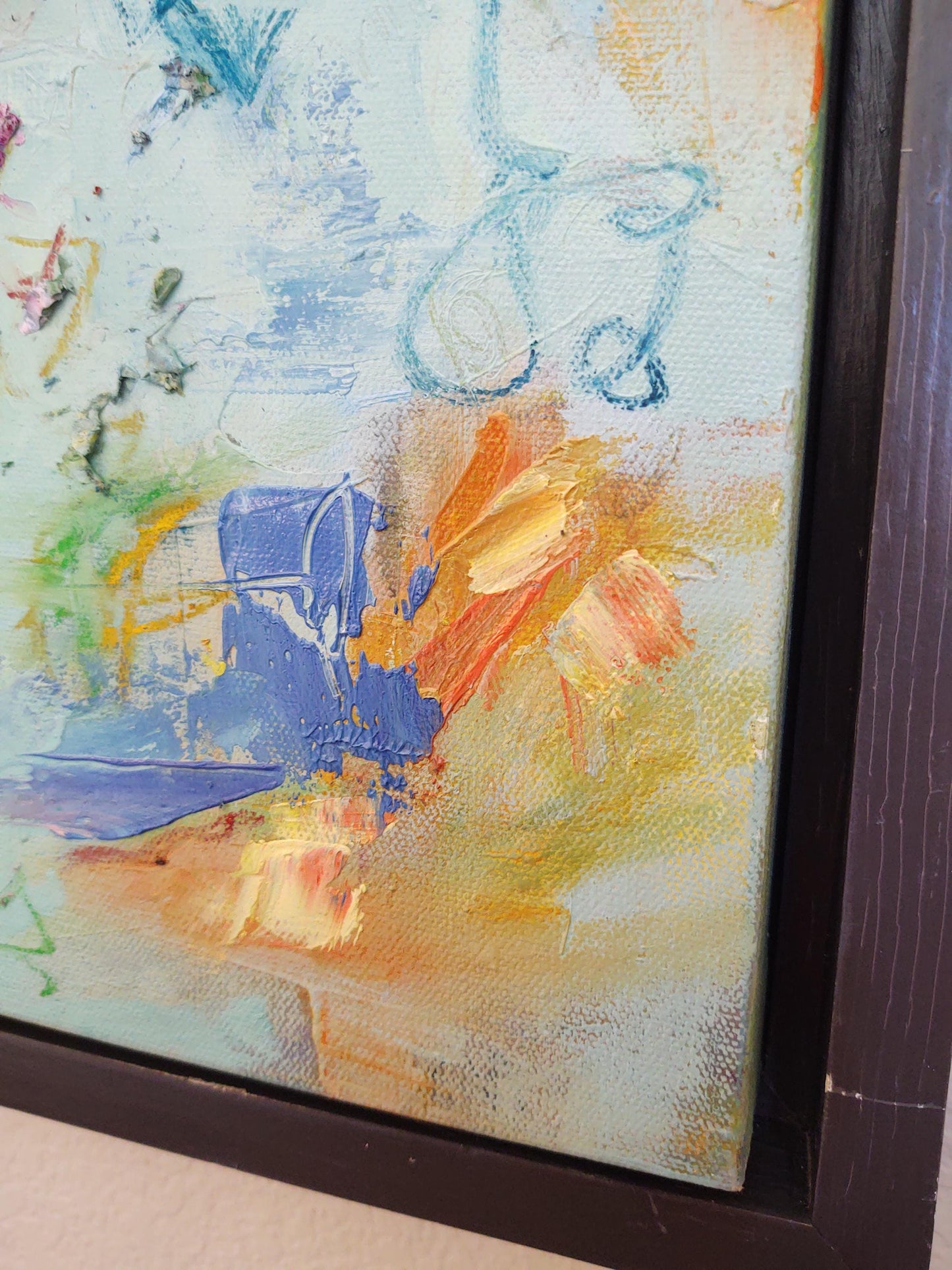 B Tiburon Twilight - 18x30 - Mixed Media on Canvas - Gallery Exhibit