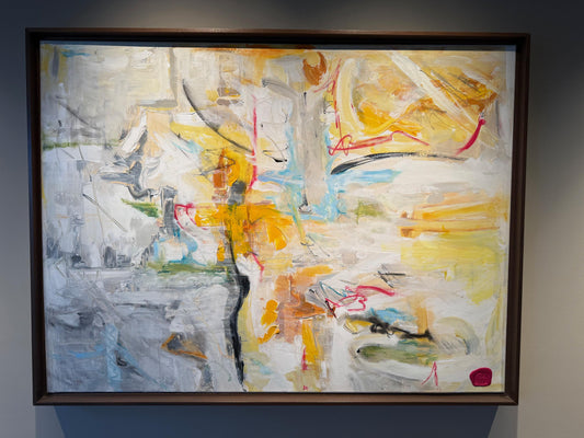 SOLD- triptych- Color Abyss-Timmy's Dream- (center piece)