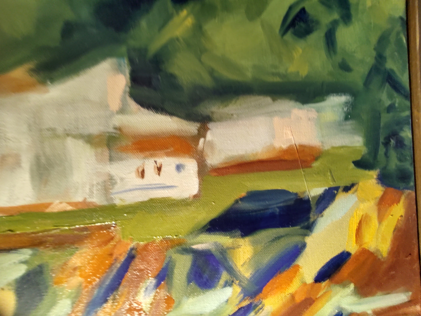 PA- DILLON BEACH-OCEANA FROM THE SEA 36 x 36 Oil on Canvas GALLERY EXHIBIT