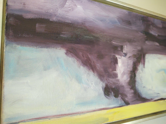 V Crimson Twister 10 x 20 Oil on Canvas
