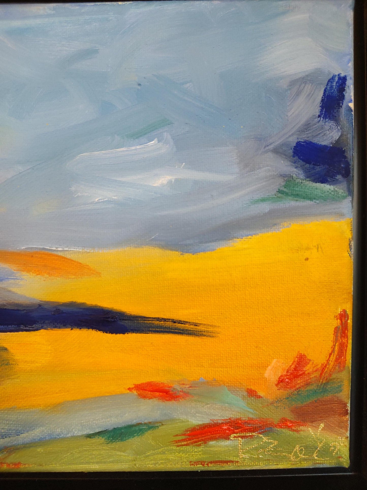 Point Reyes Sky Trail Loop - 8x10 - Oil on Canvas - Gallery Exhibit