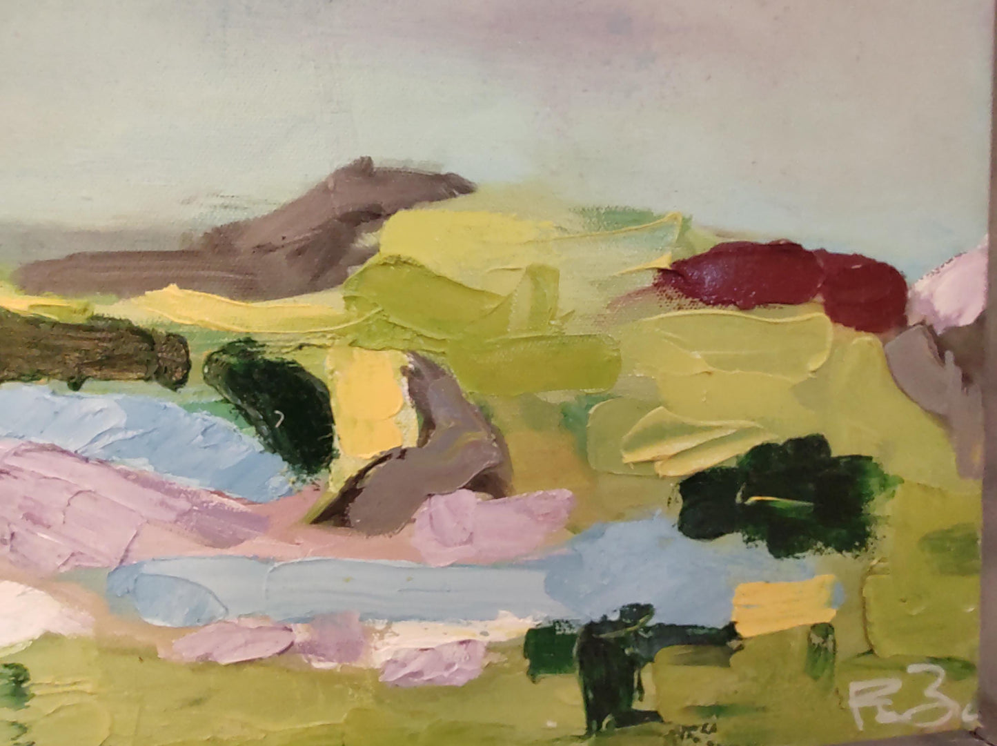 V California Blooming - 18x30 - Impressionist Oil on Canvas - Gallery Exhibit