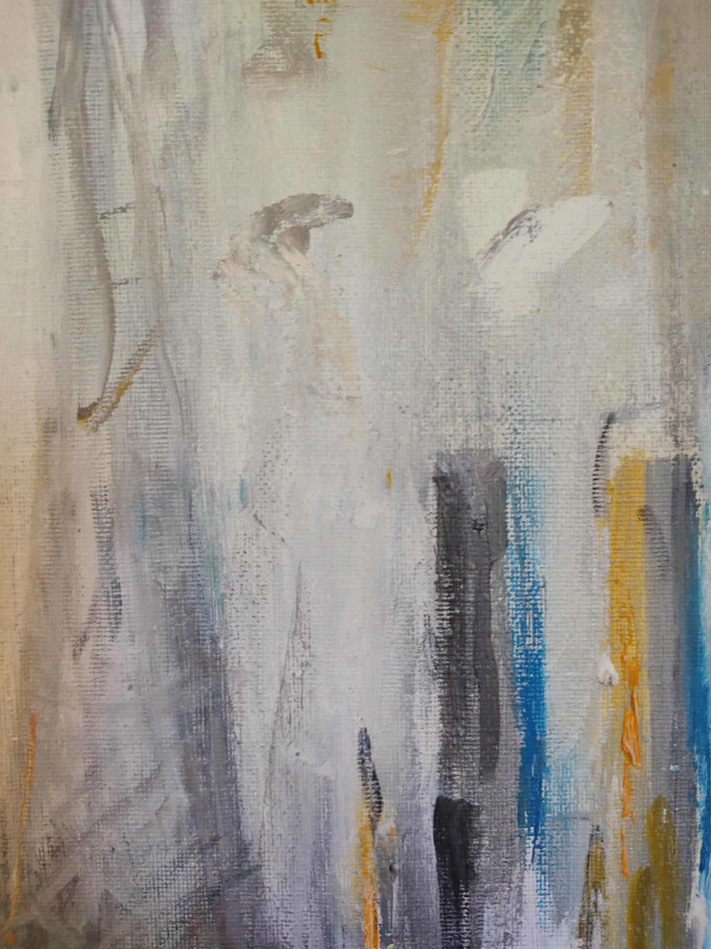 B Misty Morning San Francisco City Scape - 18x24 - Oil on Canvas - Gallery Exhibit