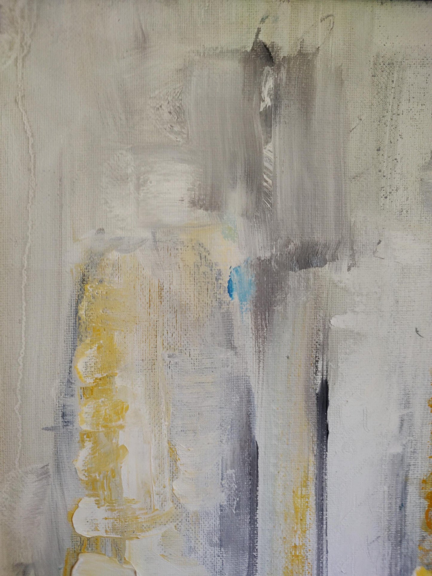 B Misty Morning San Francisco City Scape - 18x24 - Oil on Canvas - Gallery Exhibit