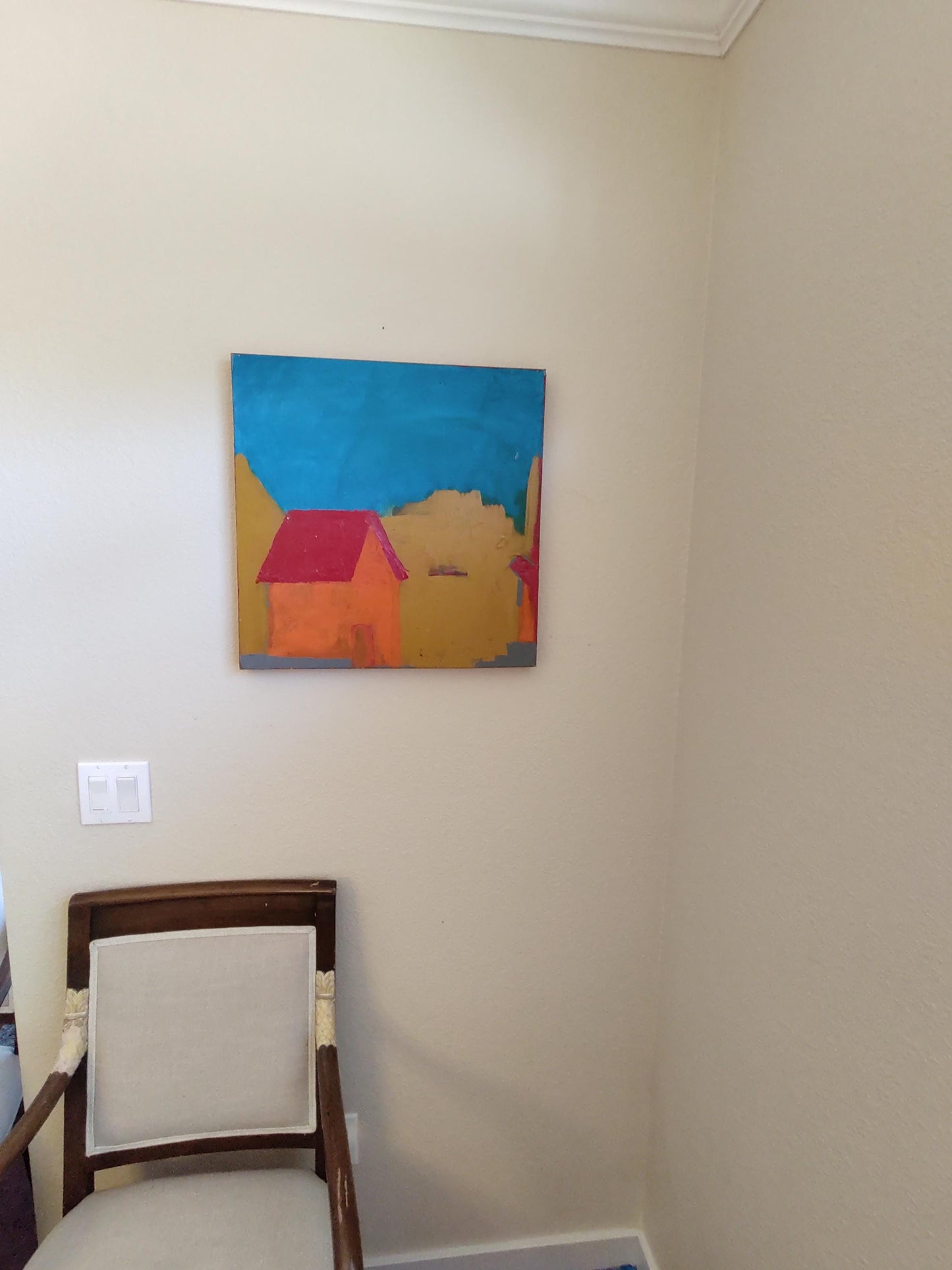 V Little Red Shed- Watmaugh Rd. 20 x 20 x 1.5 Oil on Canvas