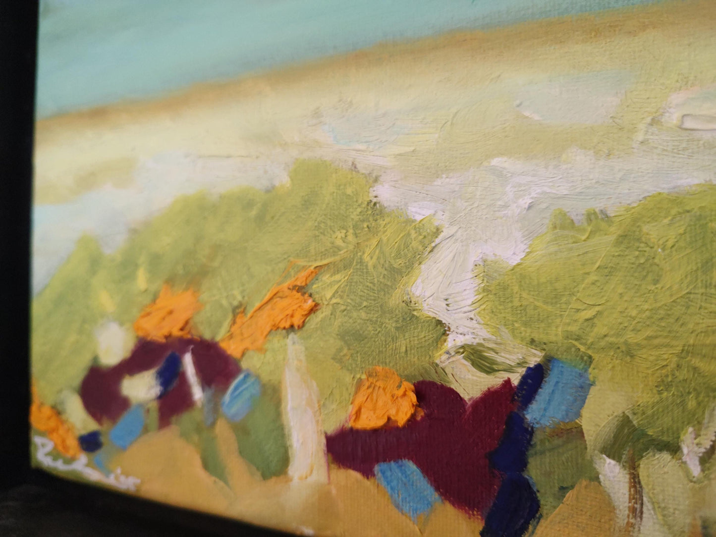 B Mayacama Wildflowers 2 - 8x10 - Oil on Canvas - Gallery Exhibit