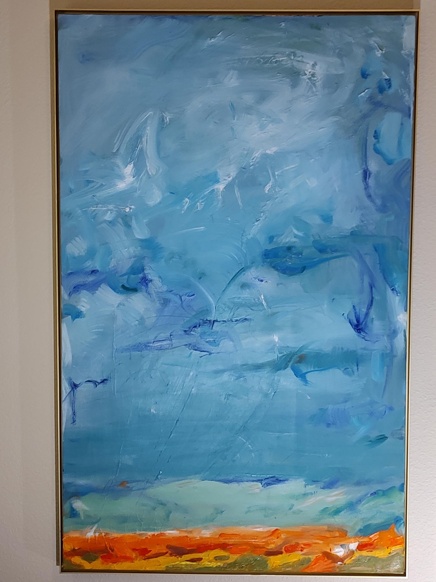 B Late Harvest 4-Panel  Quadriptych - Oil on Canvas - Gallery Exhibit