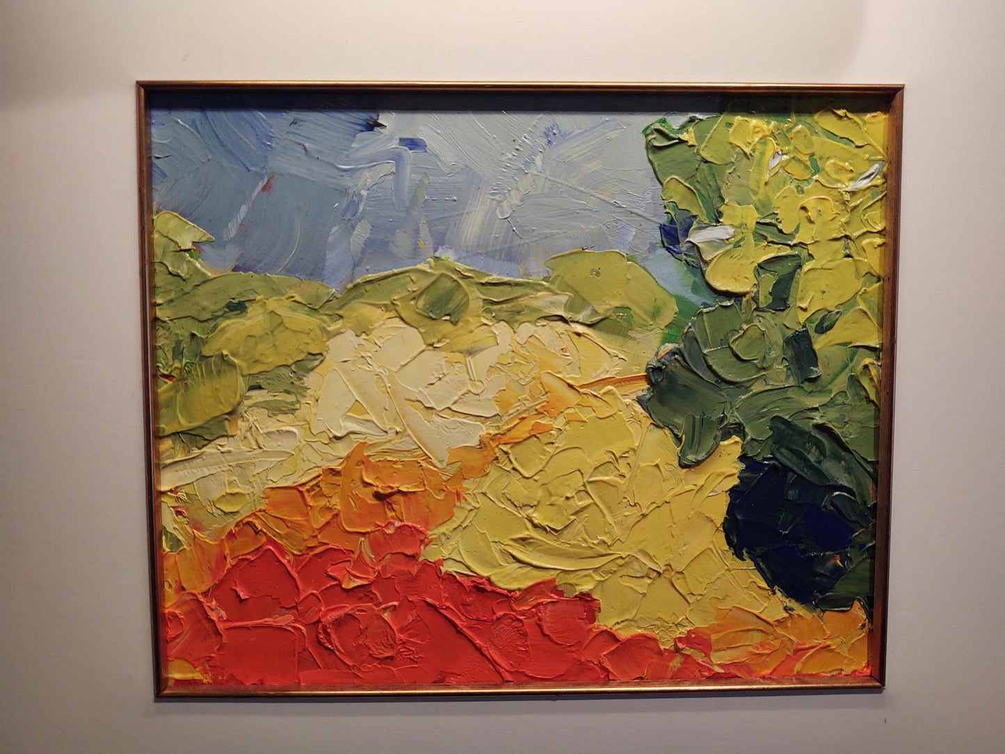 B California Symphony – Poppy Dance and Mustard Song - 19x24 - Oil on Foam Core Board - Gallery Exhibit