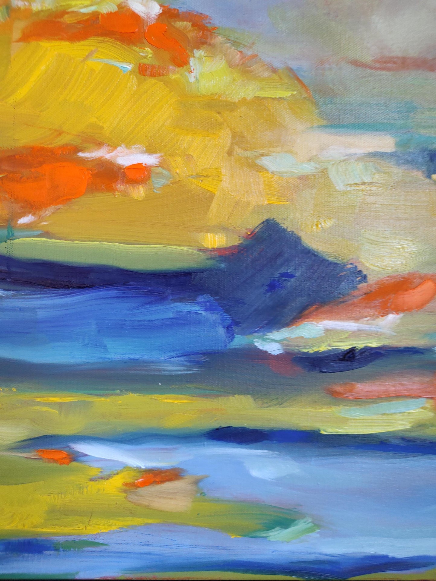 B Pt Reyes Abbott's Cove - 24x24 - Oil on Canvas - Gallery Exhibit