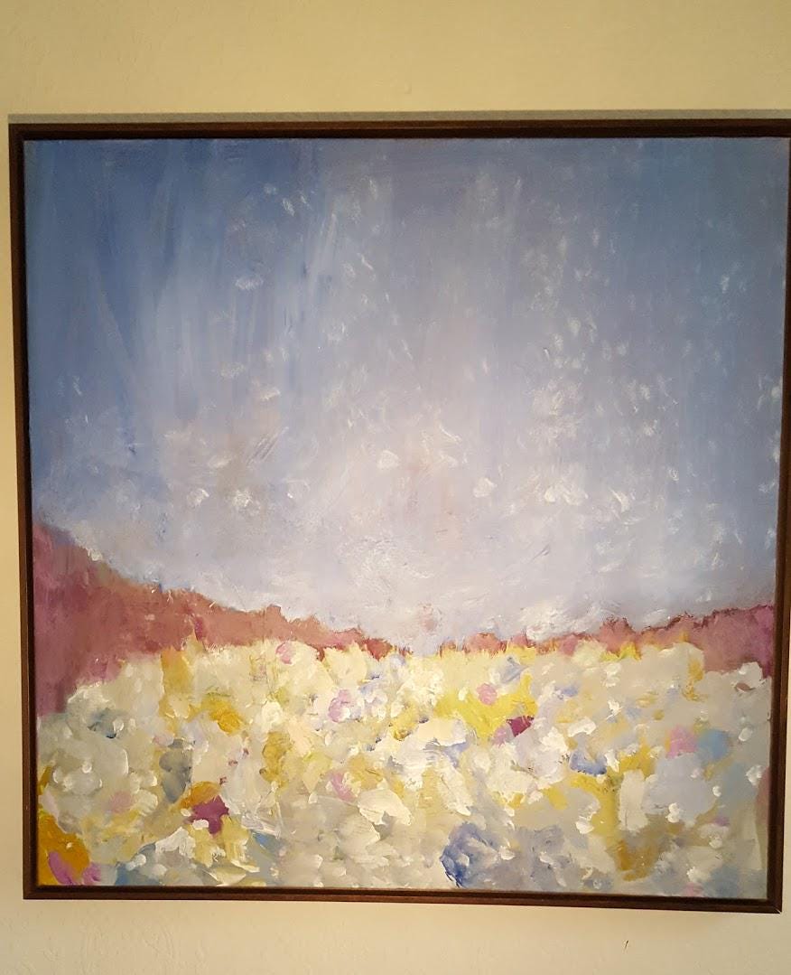 SOLD-Mont Blanc Morning