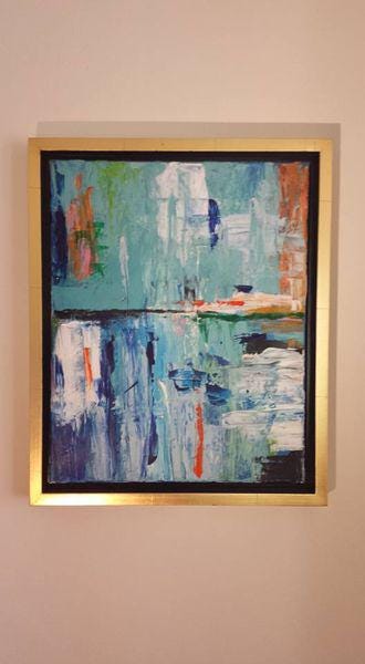V Sausalito Regatta I 16 x 20 Arcylic on Canvas