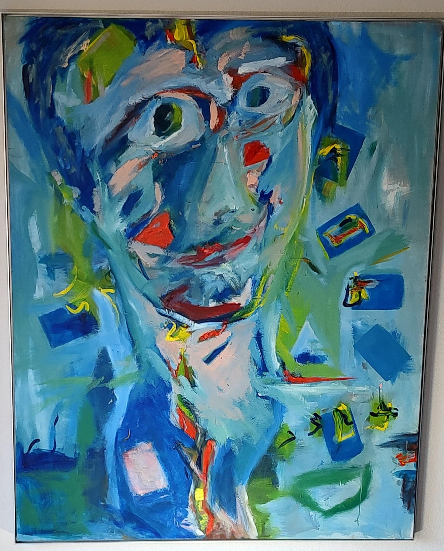 Kaleidoscope Eyes- Oil on Stretched Canvas 48 x 60