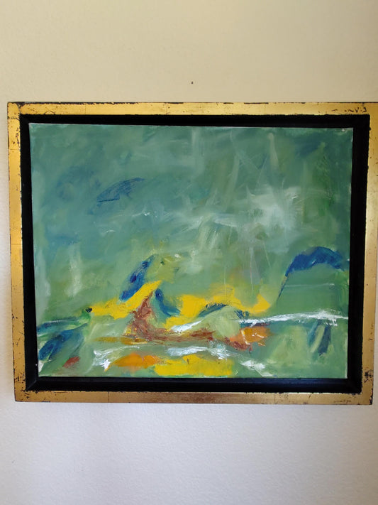 V Harvest Storm 16 x 20 Oil on Canvas