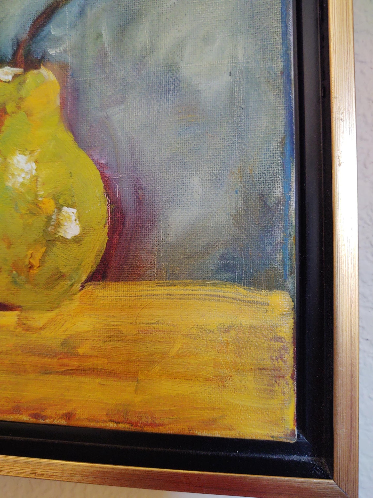 G Pears-Still Life (set 1 of 3) 8 x 10 Oil on Canvas