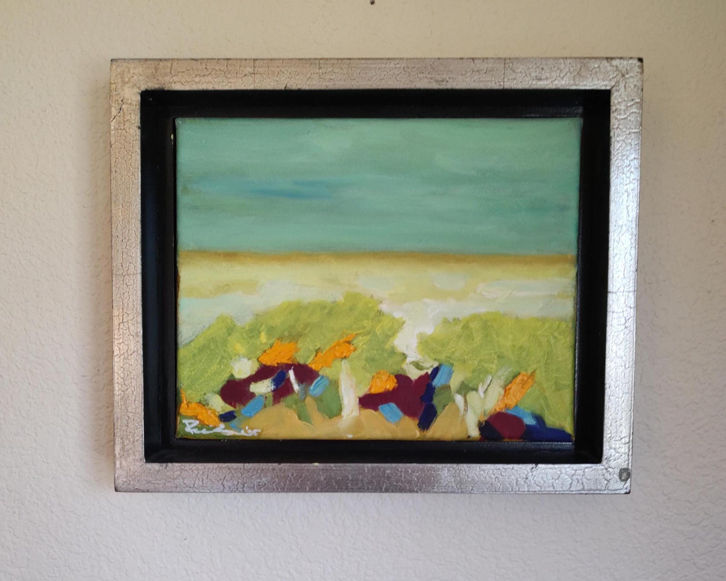 B Mayacama Wildflowers 2 - 8x10 - Oil on Canvas - Gallery Exhibit