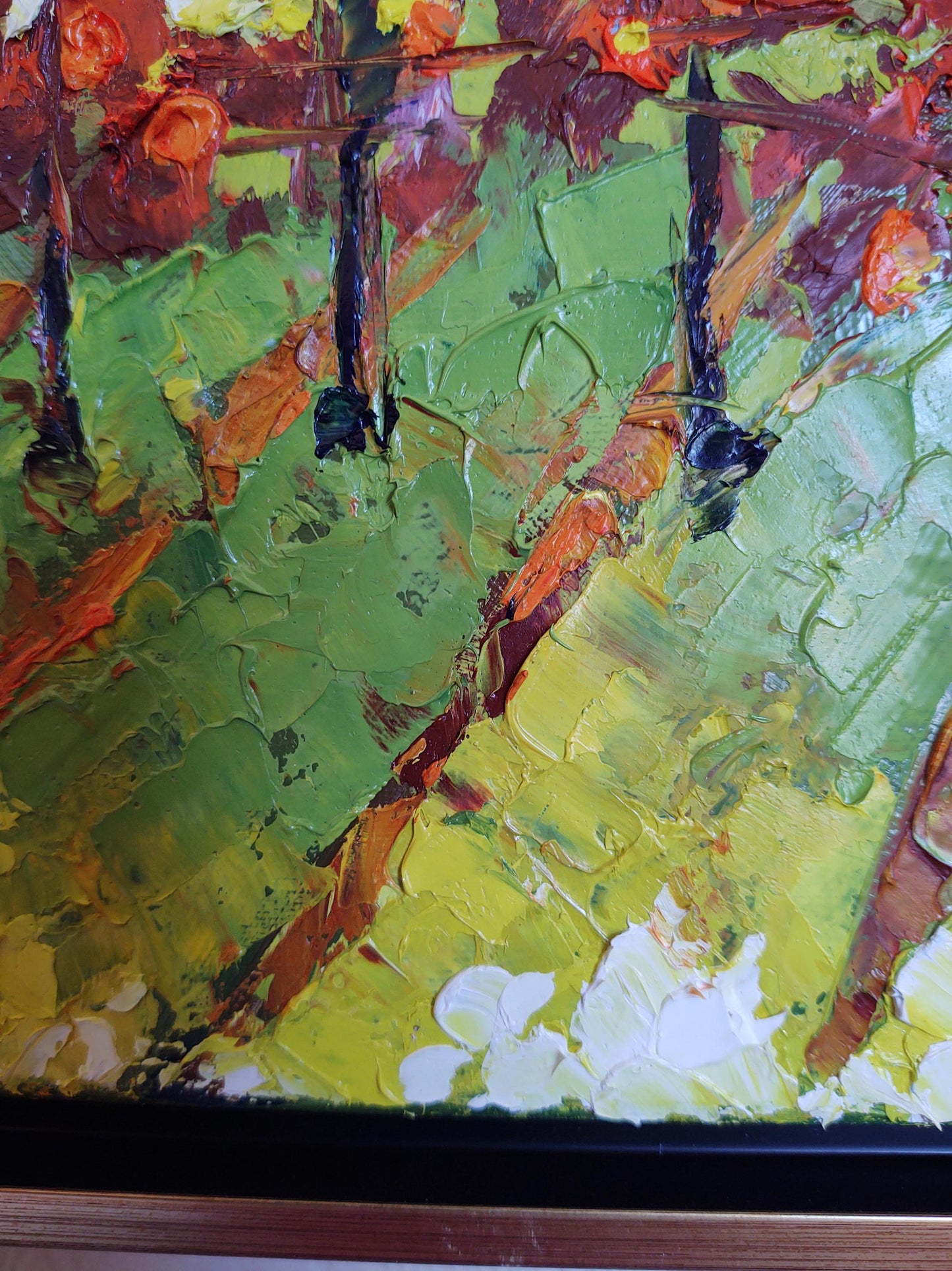 V After Harvest- Kenwood, CA 9 x 11 Oil on Canvas