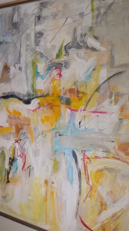 SOLD- triptych- Color Abyss-Timmy's Dream- (center piece)