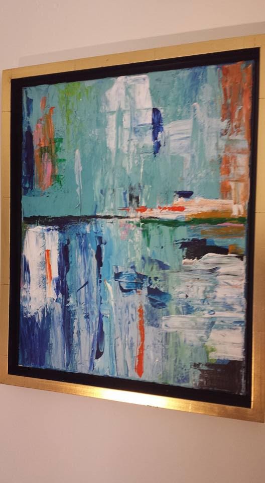 V Sausalito Regatta I 16 x 20 Arcylic on Canvas