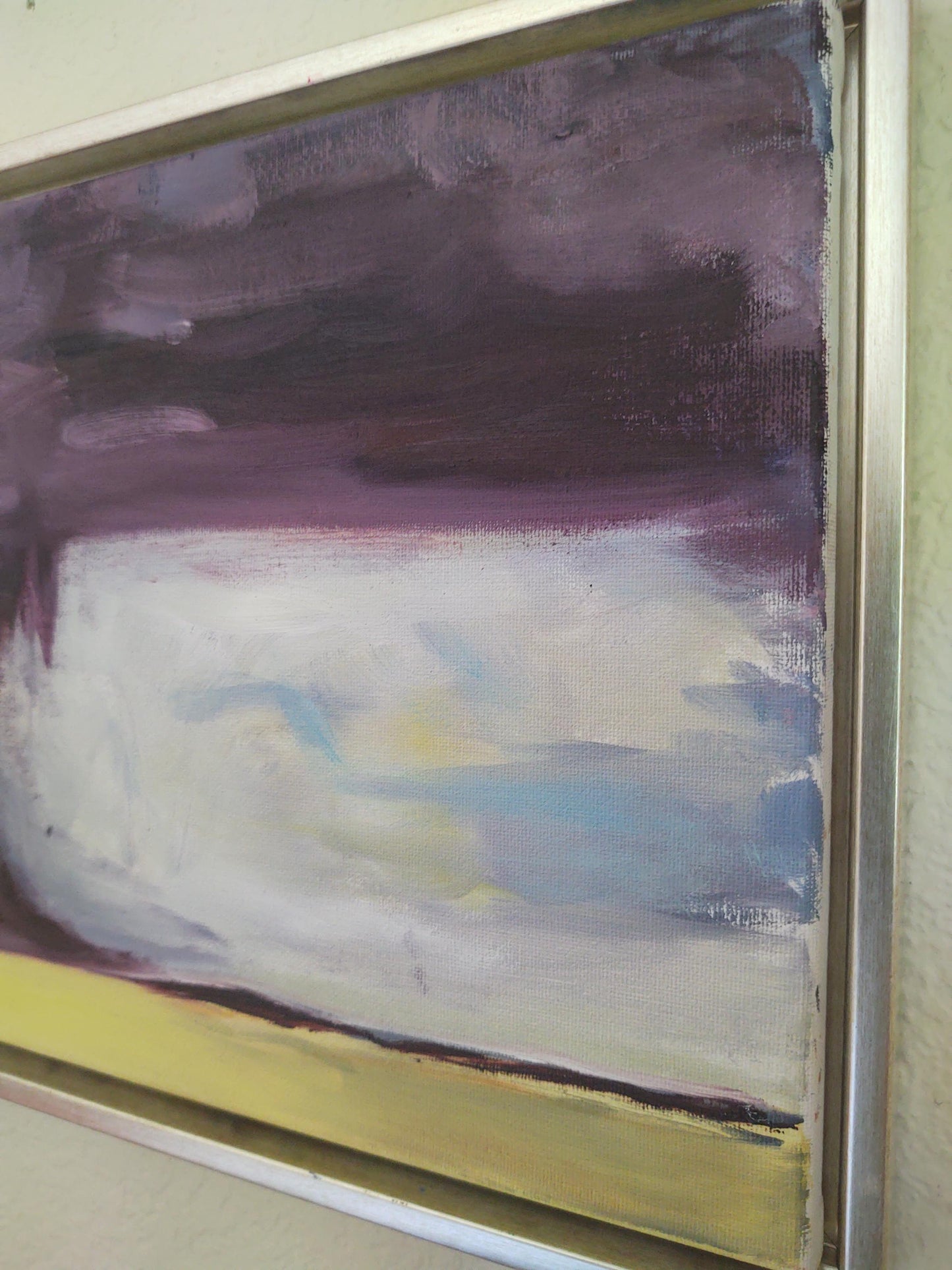V Crimson Twister 10 x 20 Oil on Canvas