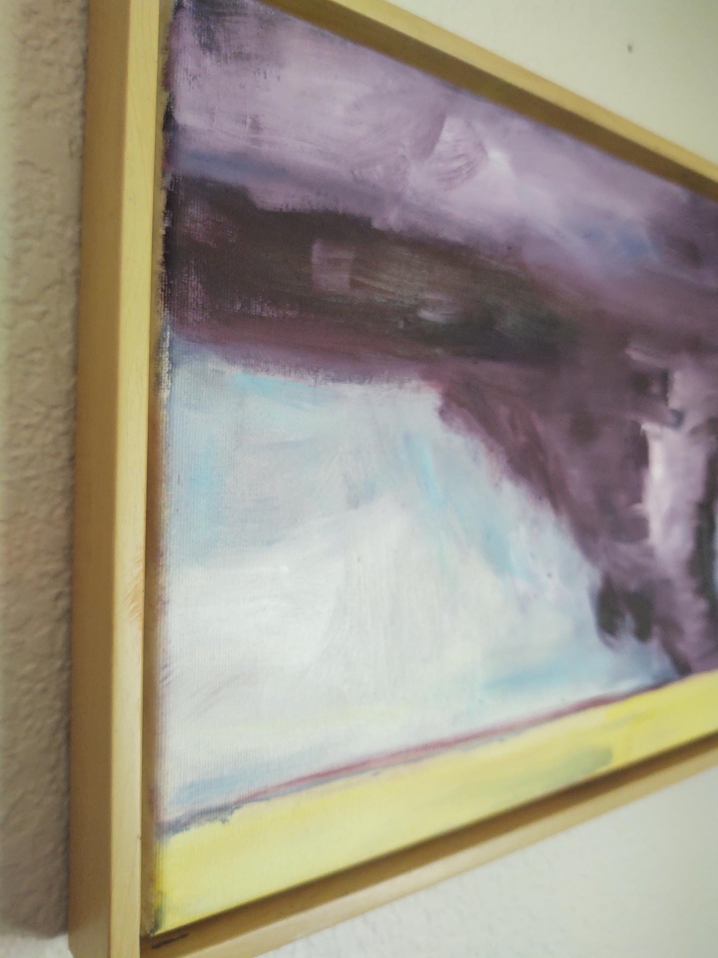 V Crimson Twister 10 x 20 Oil on Canvas