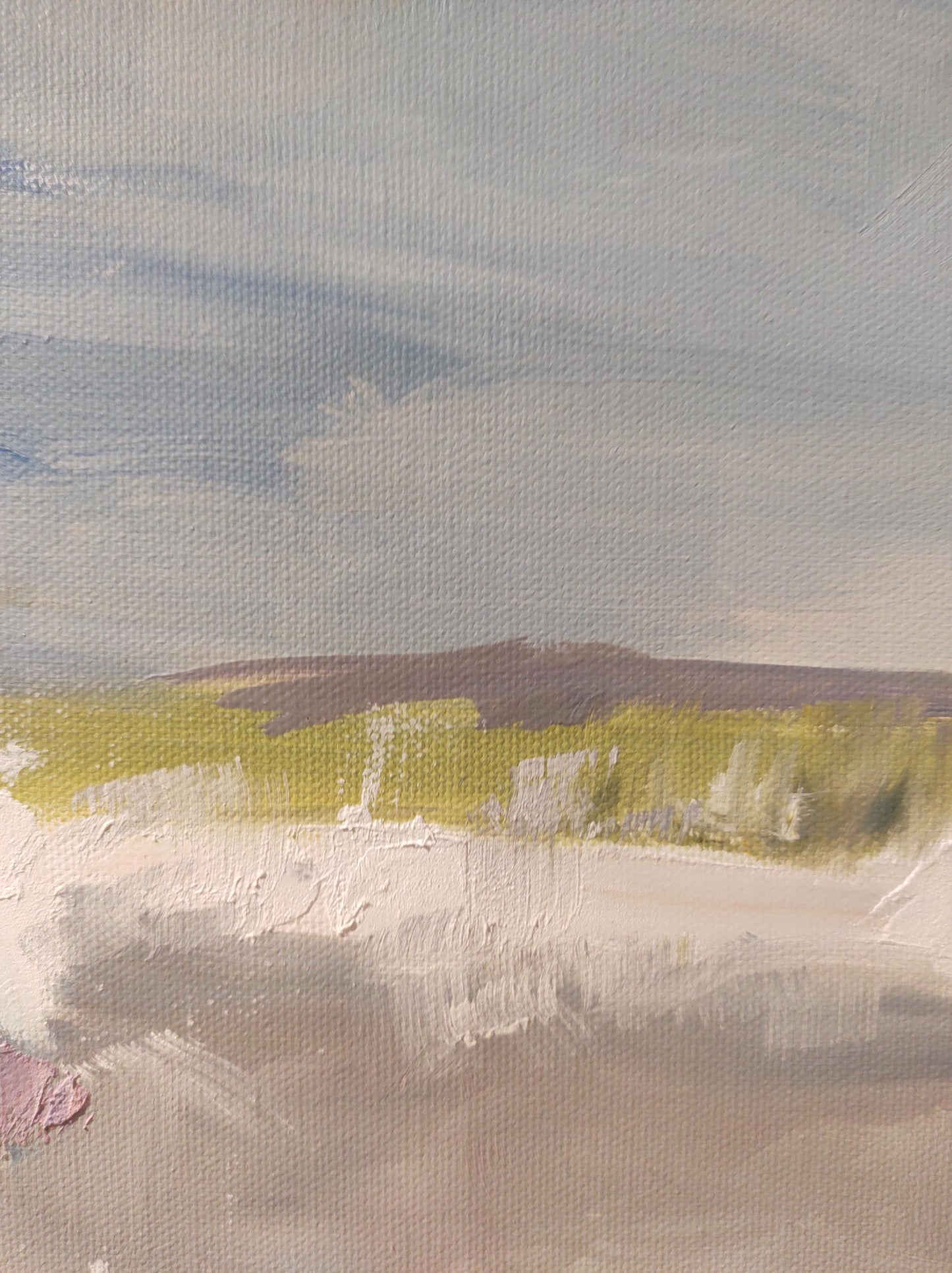 B Sonoma Creek Miniature Study - 6x8 - Oil on Canvas - Gallery Exhibit