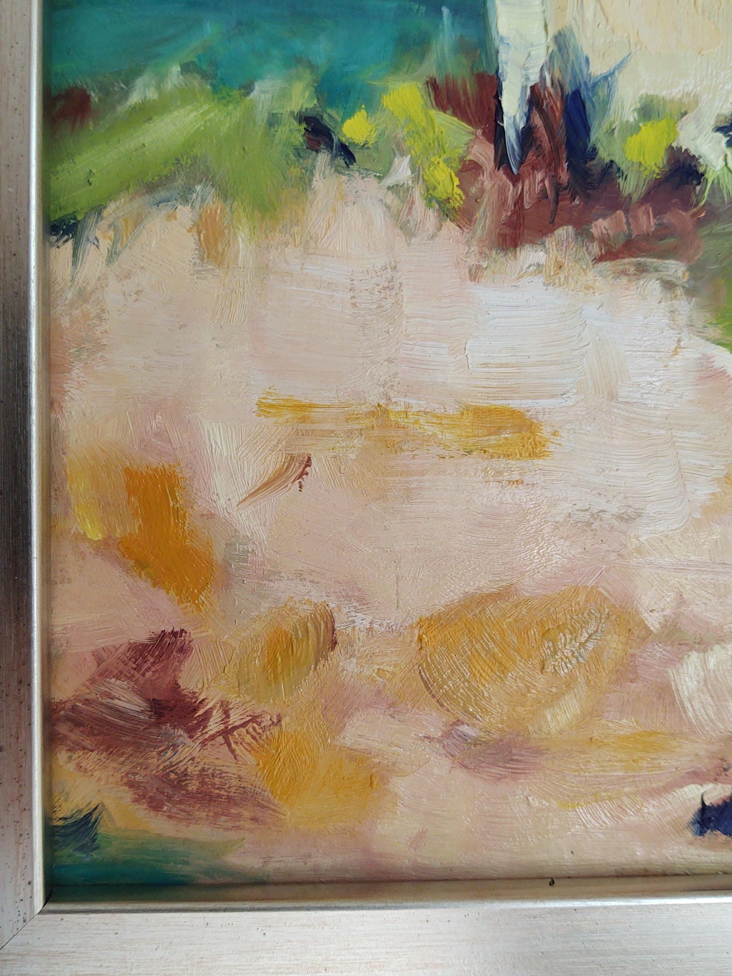 V SOLD Memories of Cape Cod Plein Air 12 x 12 Oil on Board