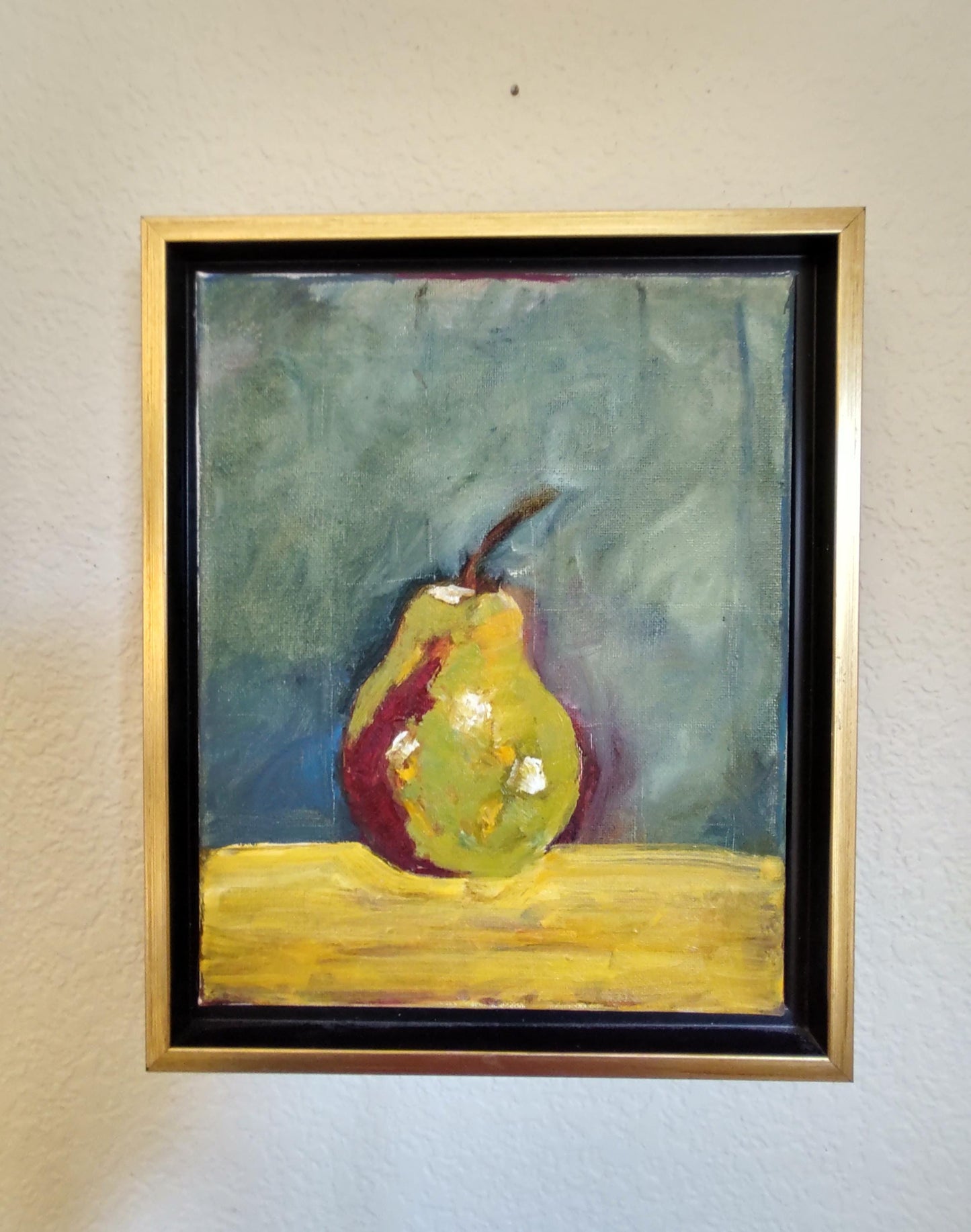 G Pears-Still Life (set 1 of 3) 8 x 10 Oil on Canvas