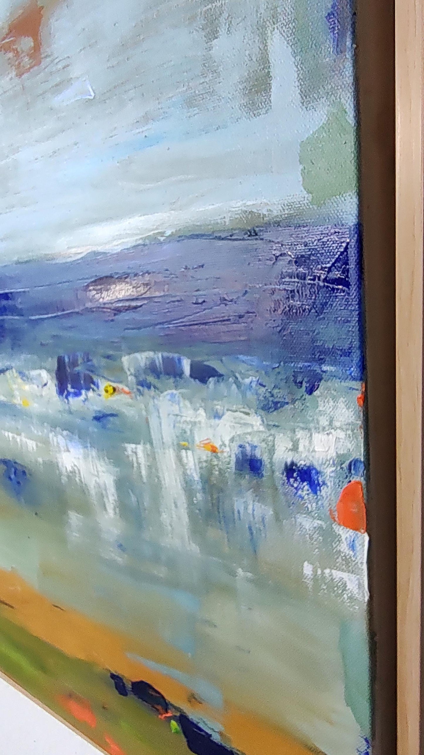 V California Sunset-Last Flash- 30 x 48 Oil on Canvas GALLERY EXHIBIT