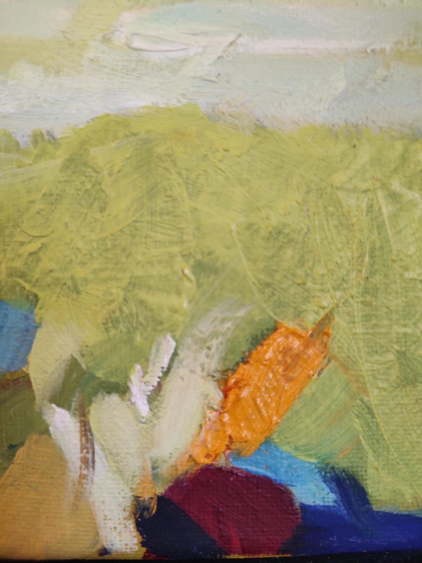B Mayacama Wildflowers 2 - 8x10 - Oil on Canvas - Gallery Exhibit