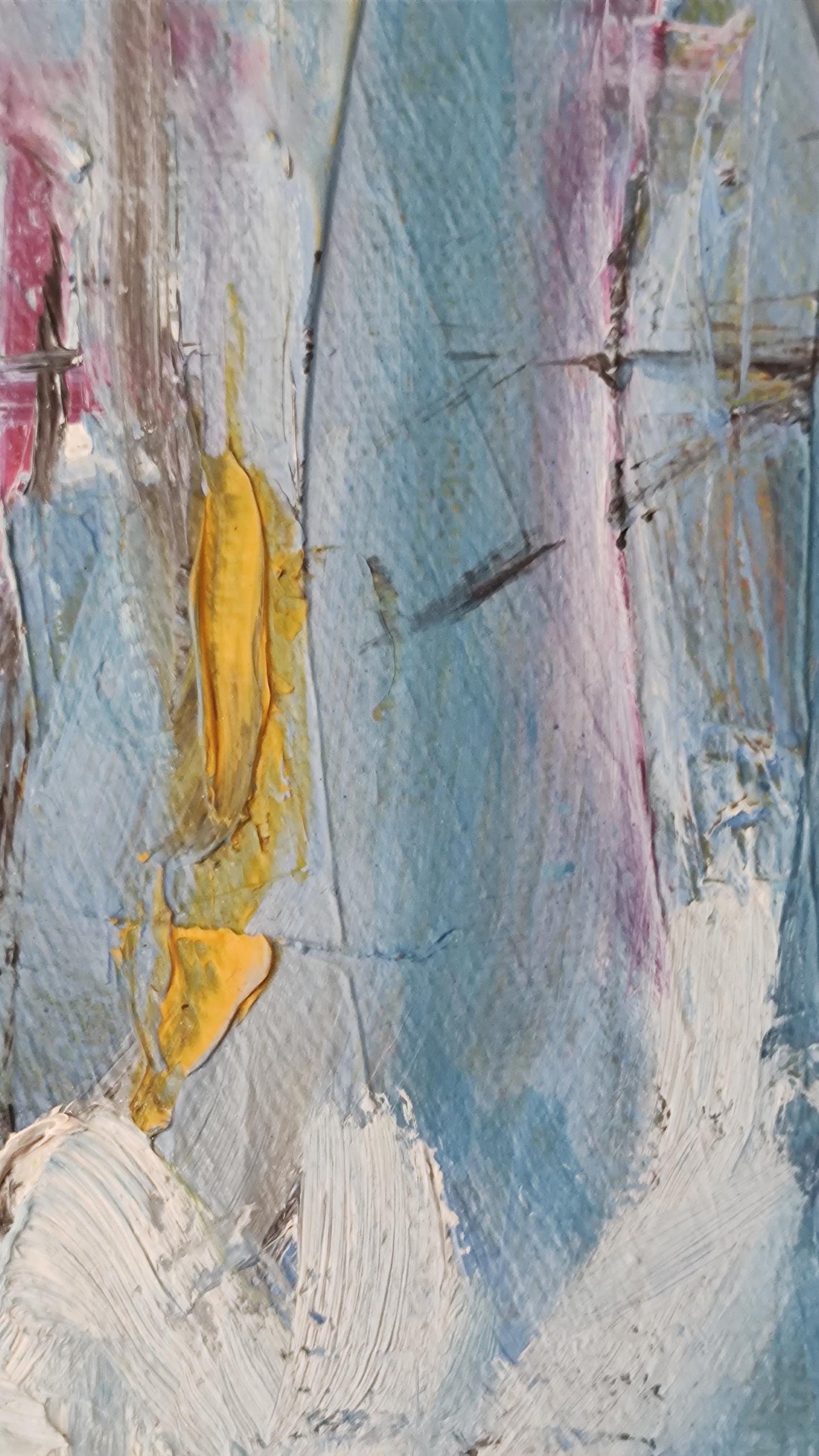 G Sausalito Raft Up 12 x 12 x 1.5 Acrylic on Canvas