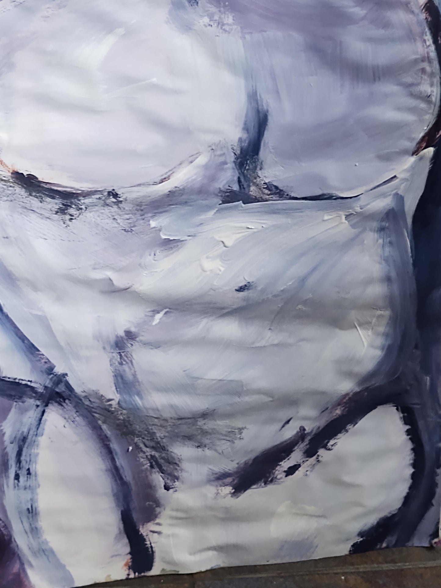 TORSO 18 x 24 Oil On Paper