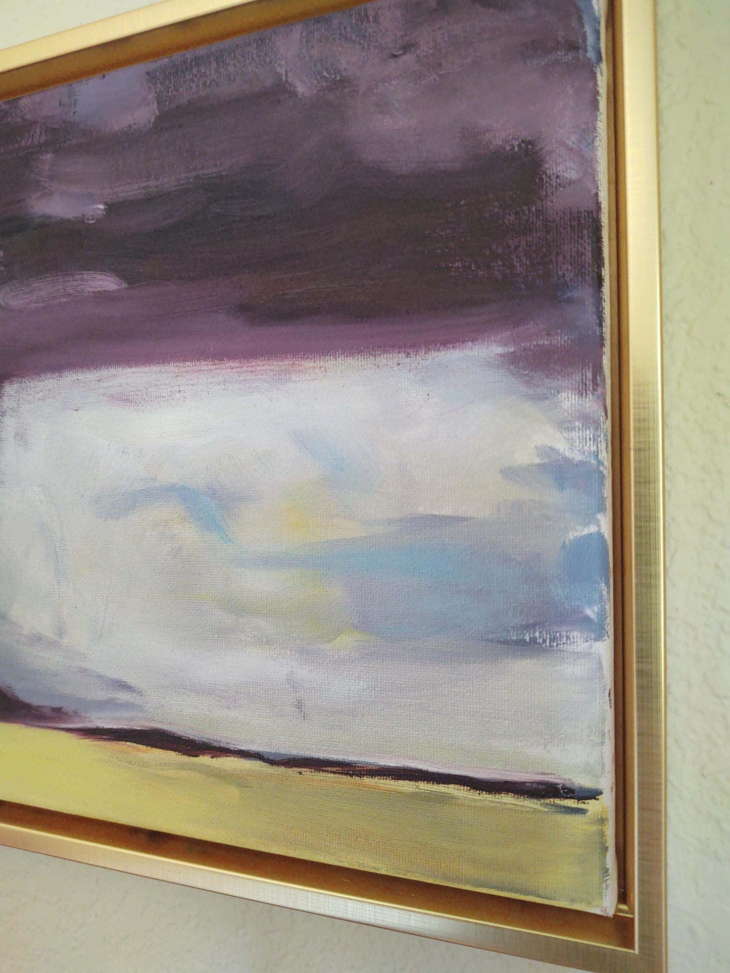 V Crimson Twister 10 x 20 Oil on Canvas