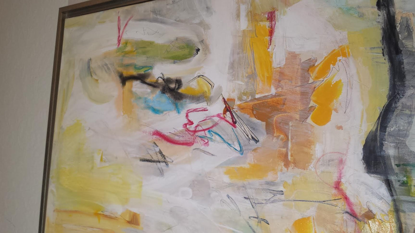 SOLD- triptych- Color Abyss-Timmy's Dream- (center piece)