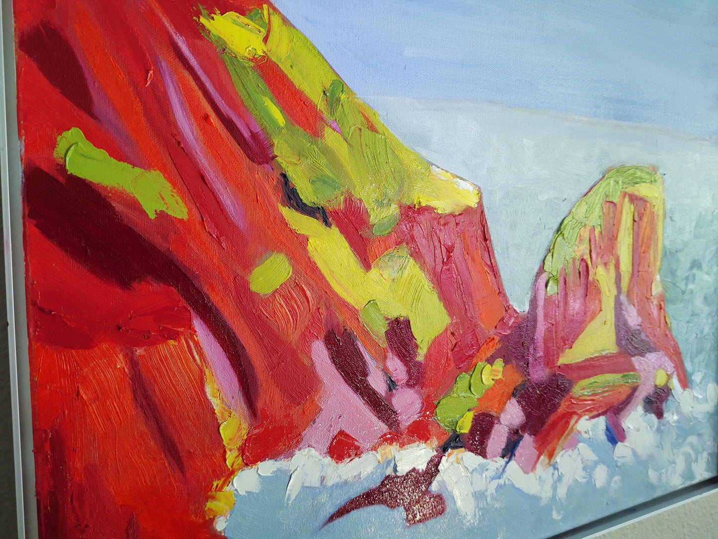 Pacifica Color Blaze-Rockaway Beach  20 x 24 x 1.5 Oil on Canvas