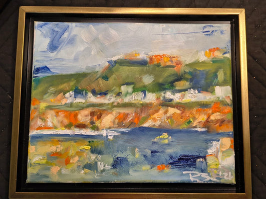 BD Estero Bluff Vines:  A View from the Sea   8 x 10 Oil on Canvas   $550.00