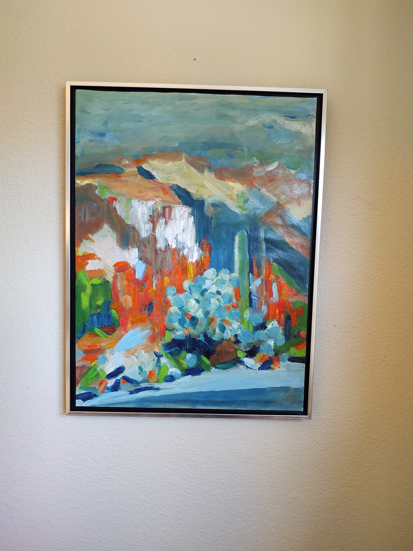 Josia's Embrace Oil on Paper 18 x 24 PRIVATE COLLECTION