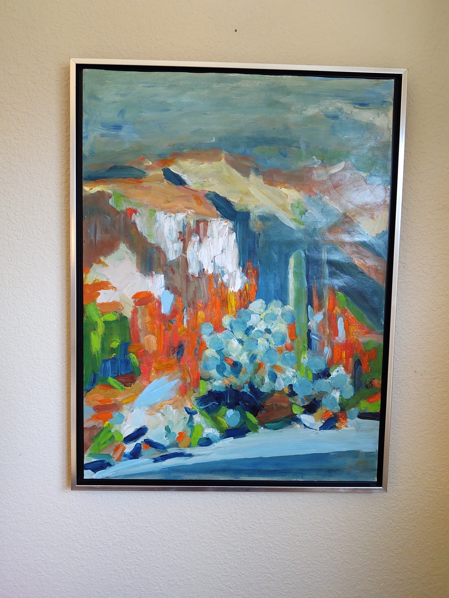 Josia's Embrace Oil on Paper 18 x 24 PRIVATE COLLECTION