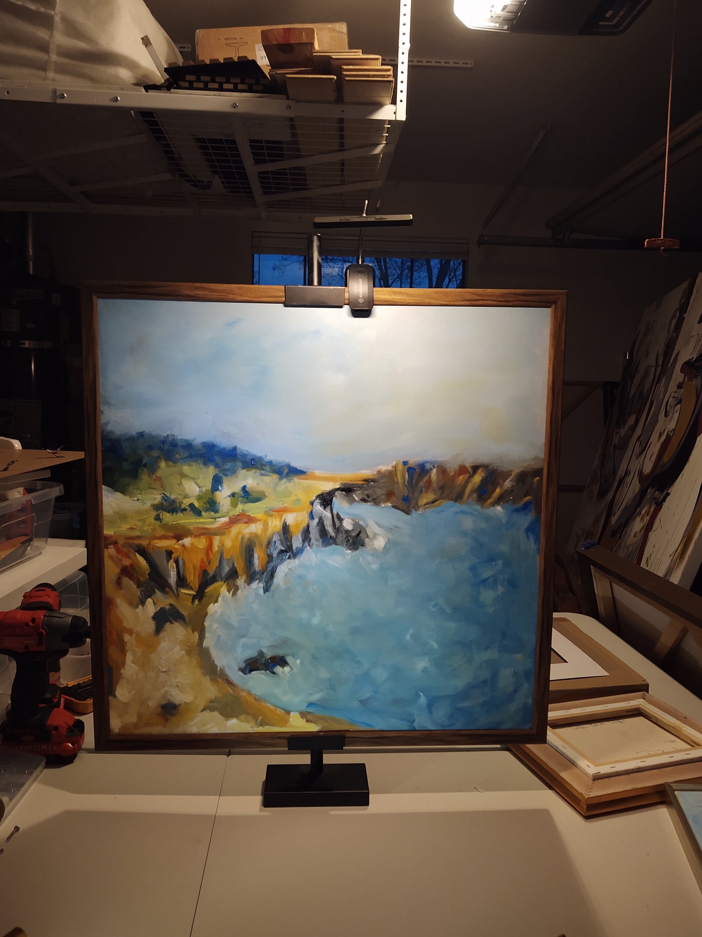 V SEA RANCH CLIFFS 24 x 24 OIl on Board