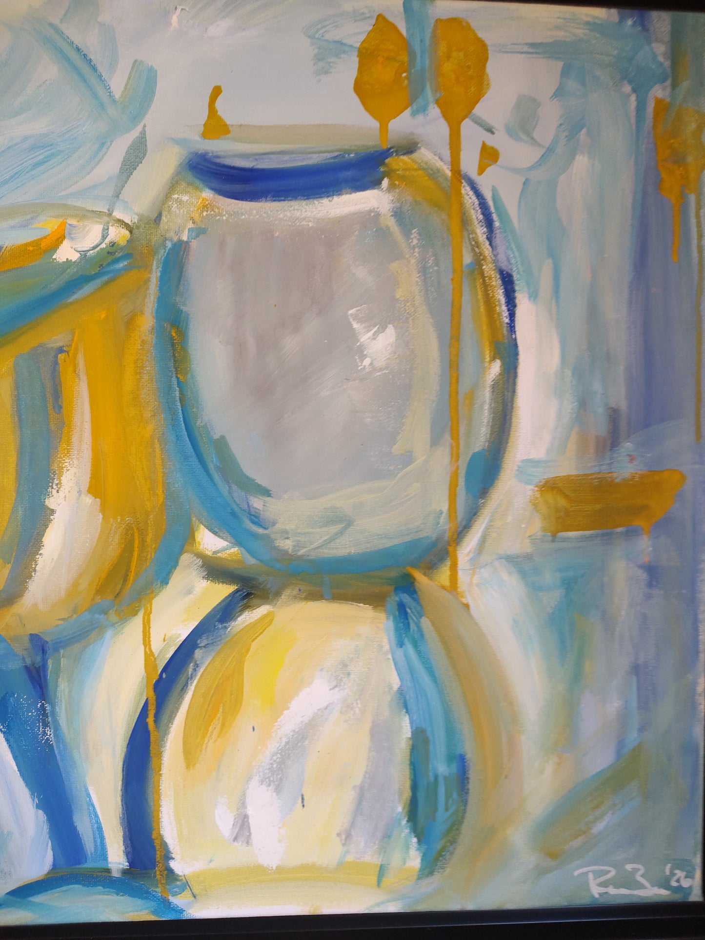 G Spill The Wine II 18 x 24 Oil on Canvas