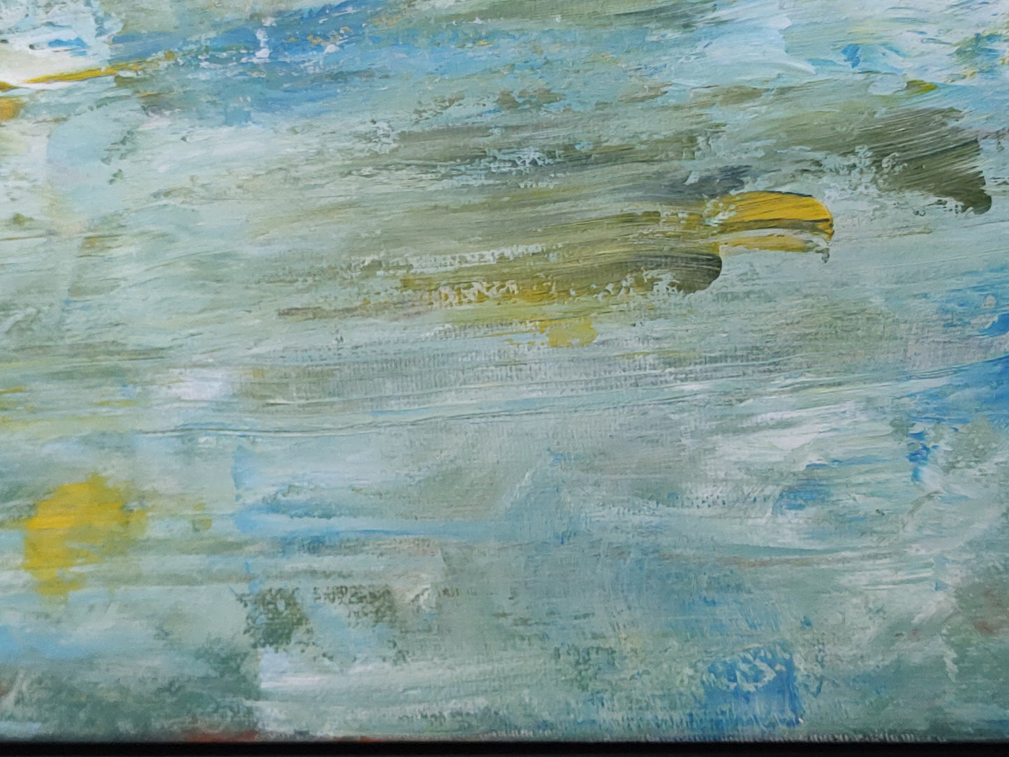 GOLDEN GATE CORAL BLAZE 8 x 24 Oil on Canvas