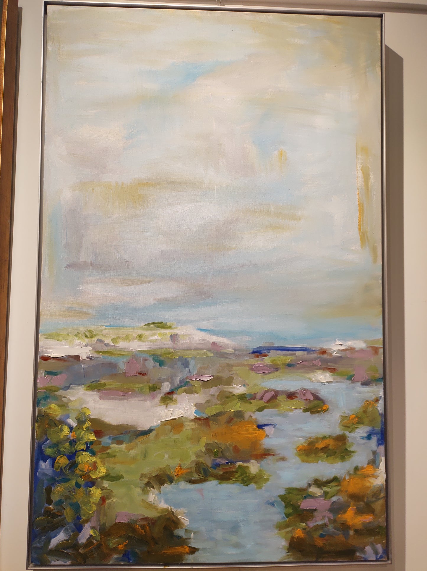 B Russian River Penny Island - 30x48 - Oil on Canvas - Gallery Exhibit