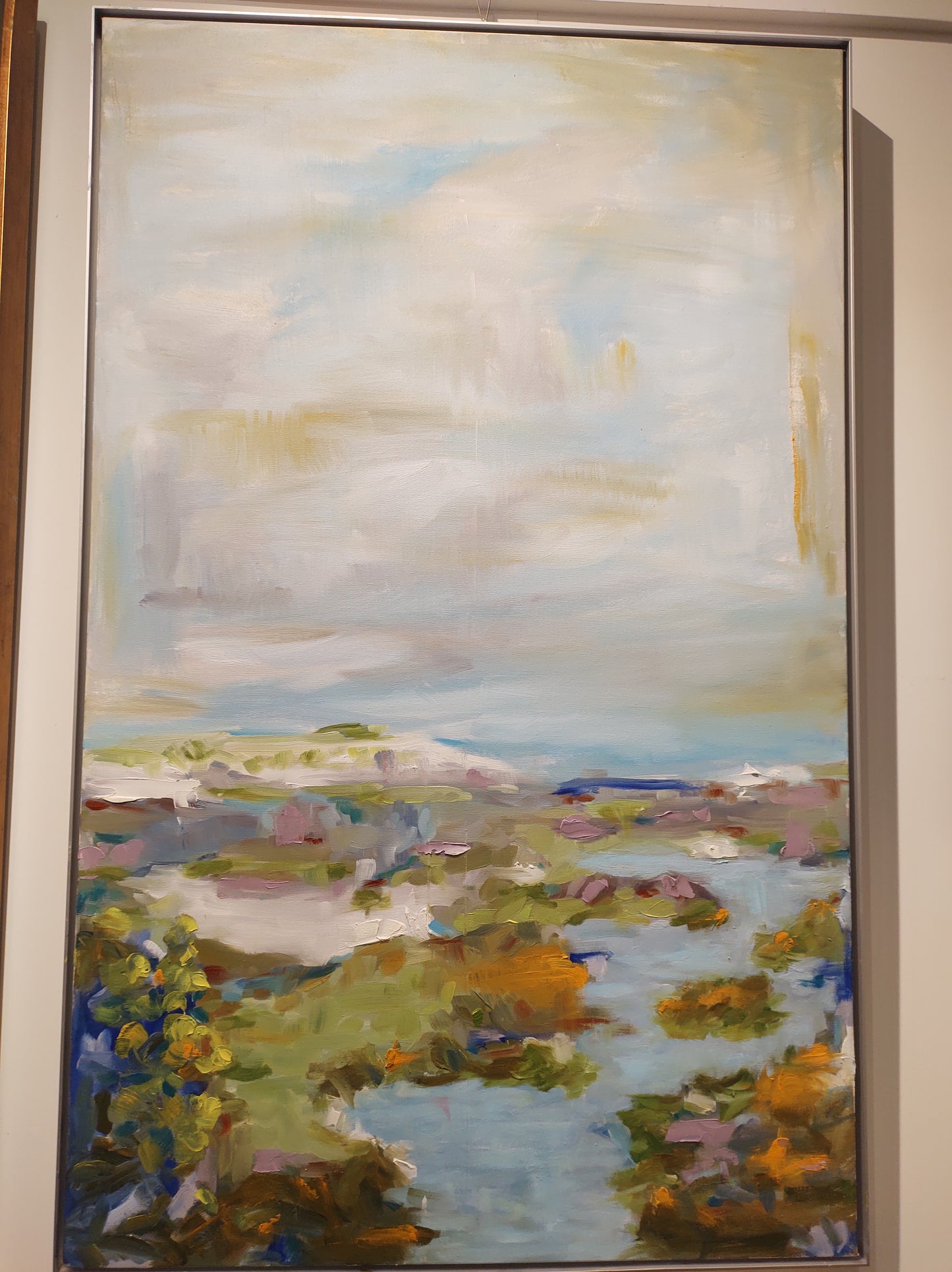 B Russian River Penny Island - 30x48 - Oil on Canvas - Gallery Exhibit