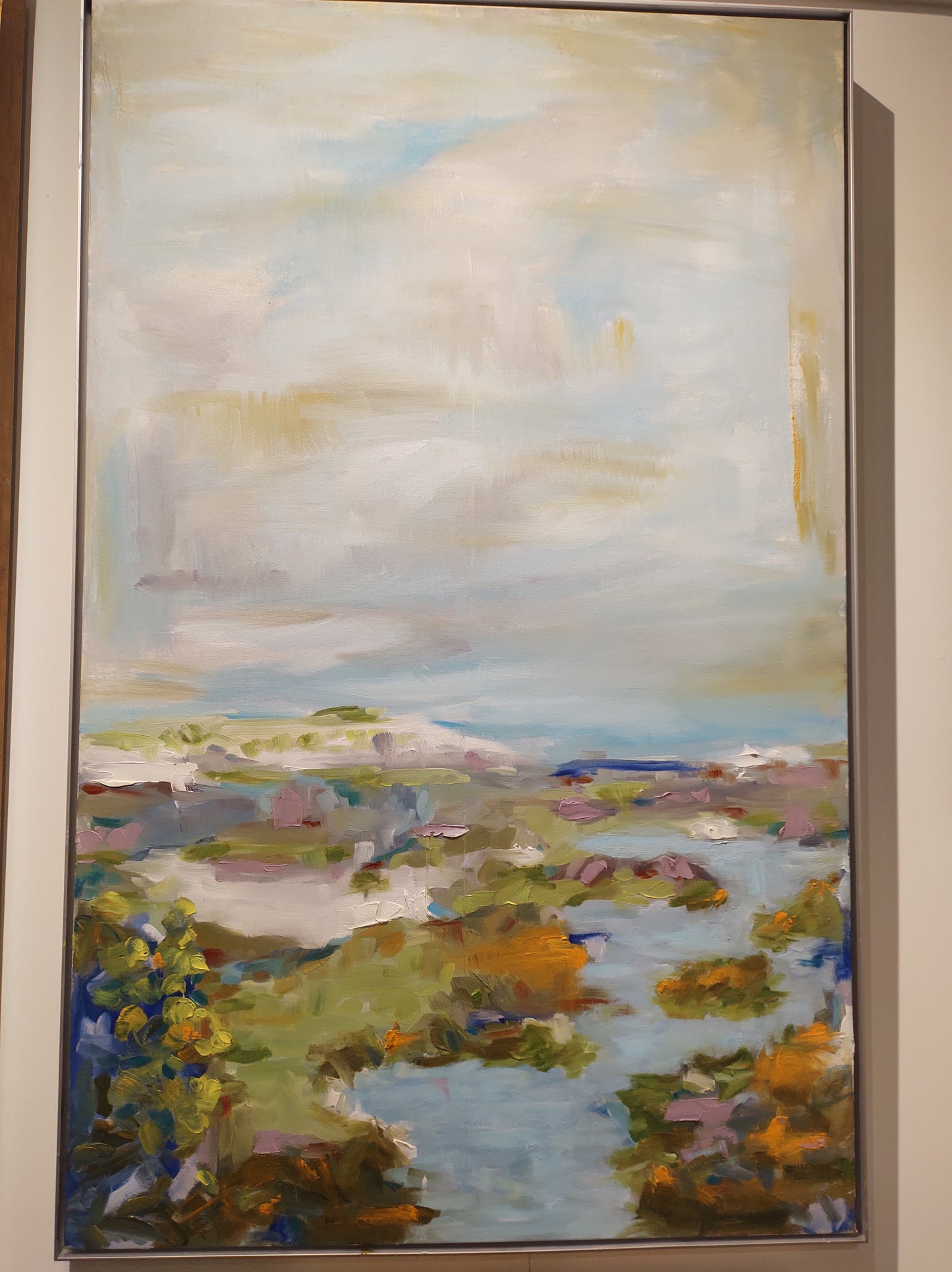 B Russian River Penny Island - 30x48 - Oil on Canvas - Gallery Exhibit