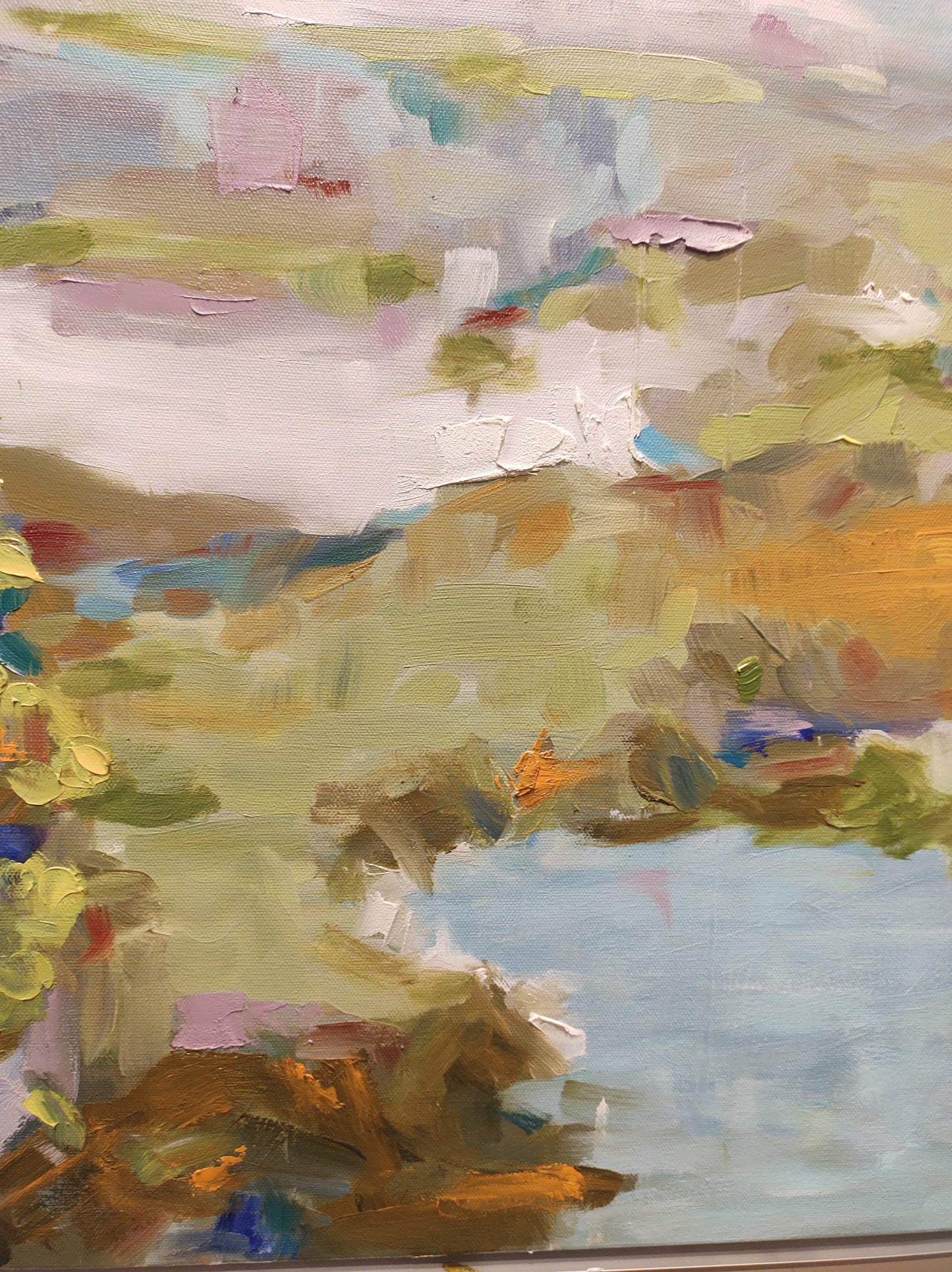 B Russian River Penny Island - 30x48 - Oil on Canvas - Gallery Exhibit