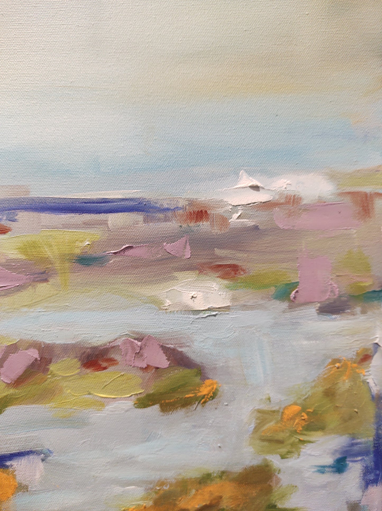 B Russian River Penny Island - 30x48 - Oil on Canvas - Gallery Exhibit