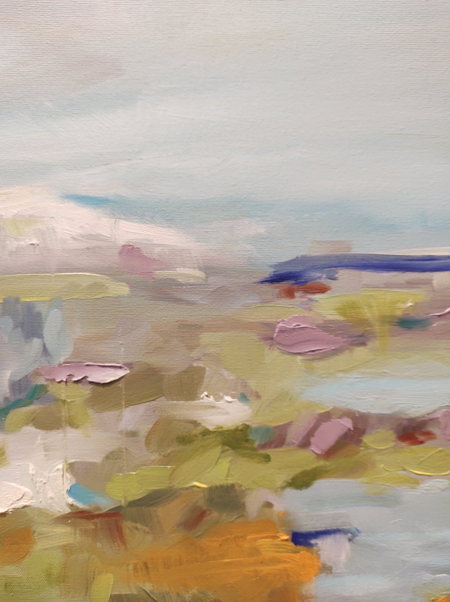 B Russian River Penny Island - 30x48 - Oil on Canvas - Gallery Exhibit