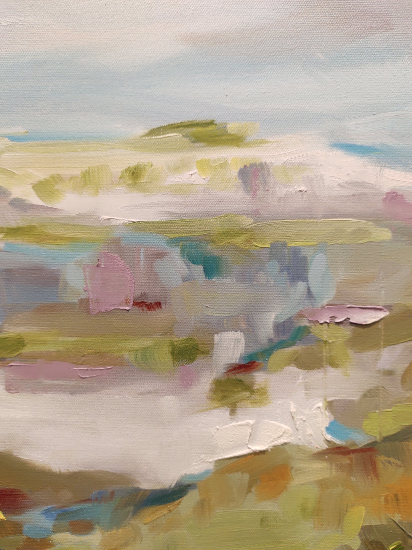 B Russian River Penny Island - 30x48 - Oil on Canvas - Gallery Exhibit