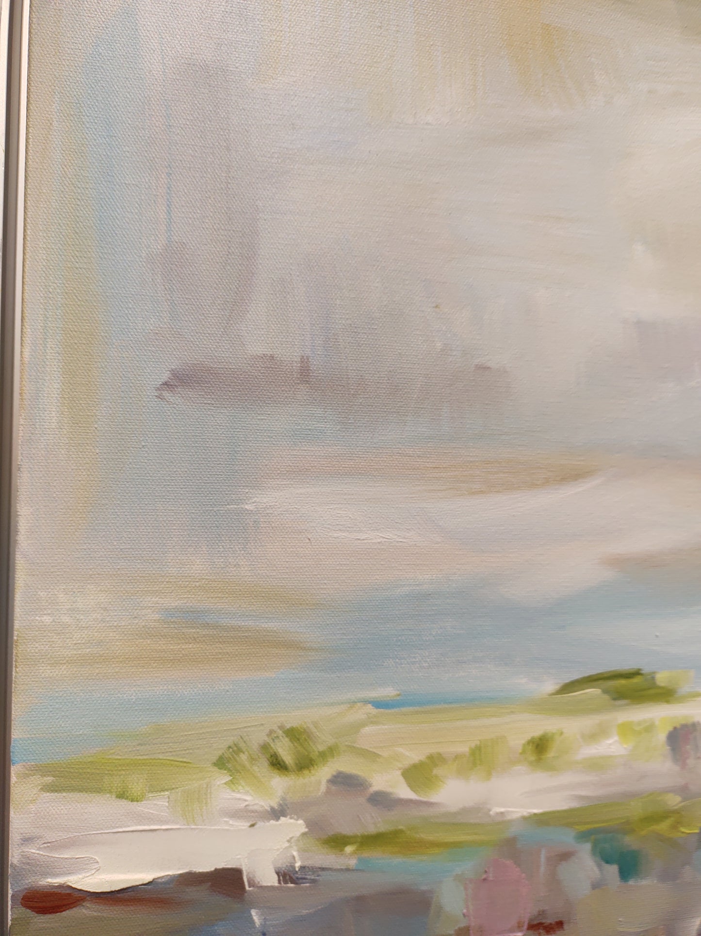 B Russian River Penny Island - 30x48 - Oil on Canvas - Gallery Exhibit